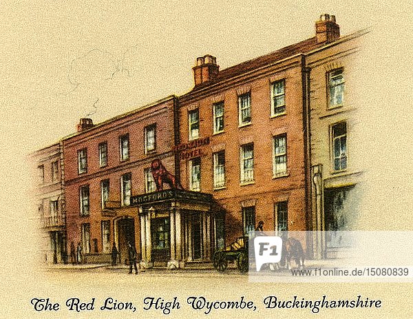 Der Rote Löwe  High Wycombe  Buckinghamshire   1936. Schöpfer: Unbekannt.