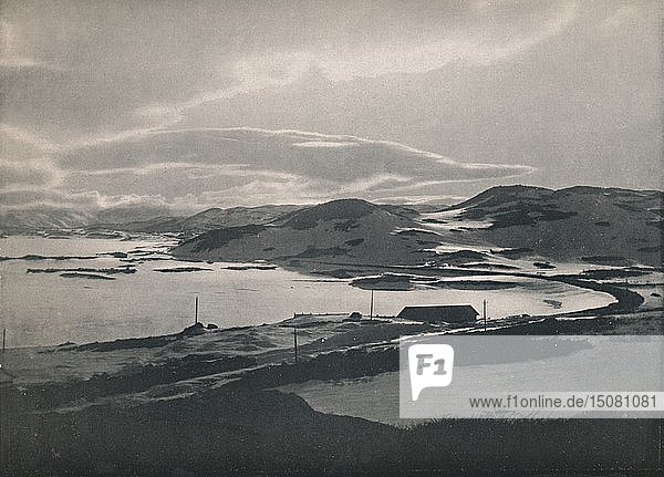 Ustevand  Bergenbanen   1914. Schöpfer: Unbekannt.