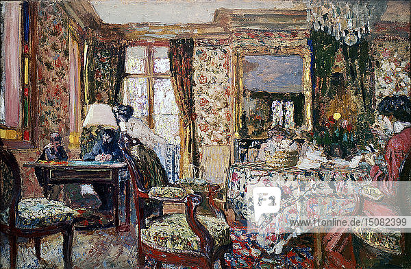 Im Zimmer   1904. Künstler: Edouard Vuillard