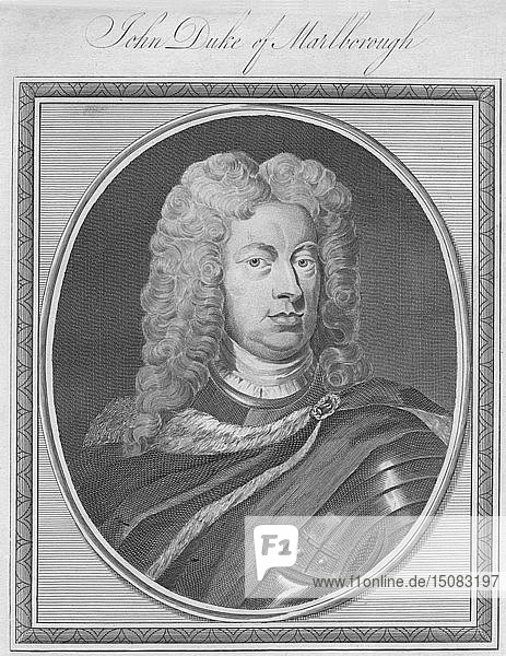 John Duke of Marlborough   um 1785. Schöpfer: Unbekannt.