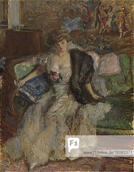 Misia Godebska  1908. Künstler: Bonnard  Pierre (1867-1947)