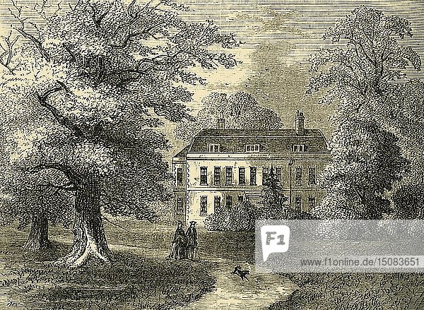 Putney House  1810   (um 1878). Schöpfer: Unbekannt.