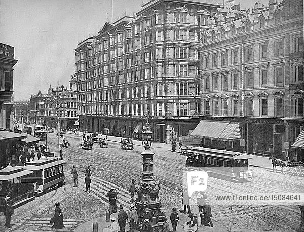 Marktstraße  San Francisco  Kalifornien   um 1897. Schöpfer: Unbekannt.
