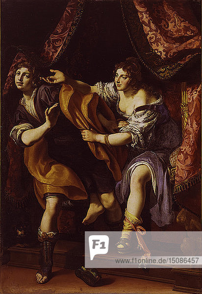 Joseph und die Frau des Potiphar  1610. Schöpfer: Cigoli  Lodovico (1559-1613).