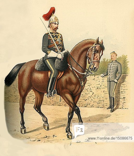 'The 6th Regiment of Cavalry (Hussars  Canada)'  1890. Creator: Godfrey Douglas Giles.