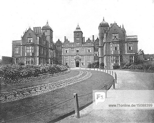 Aston Hall  Aston Park  Birmingham  Warwickshire  1894. Schöpfer: Unbekannt.