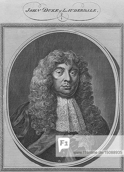 John Duke of Lauderdale   1784. Schöpfer: Unbekannt.