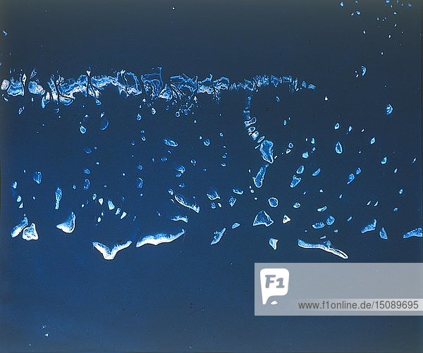 Die Erde aus dem Weltraum - das Great Barrier Reef  Australien  vom Space Shuttle aus gesehen  1983. Schöpfer: NASA.
