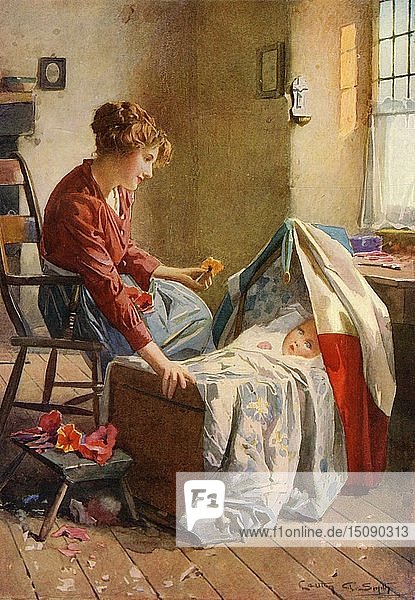 'Fleur-de-Lis' 1914. Creator: Carlton Alfred Smith.
