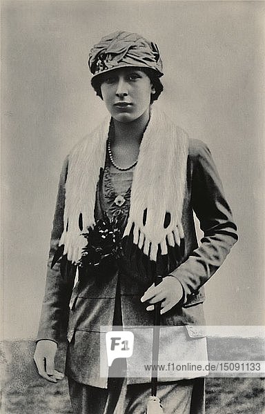 H.R.H. Prinzessin Mary   um 1920. Schöpfer: Unbekannt.