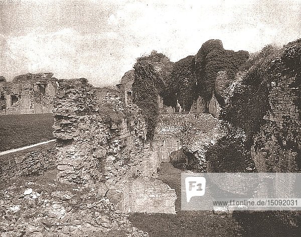 Denbigh Castle  Denbighshire  Wales  1894. Schöpfer: Unbekannt.