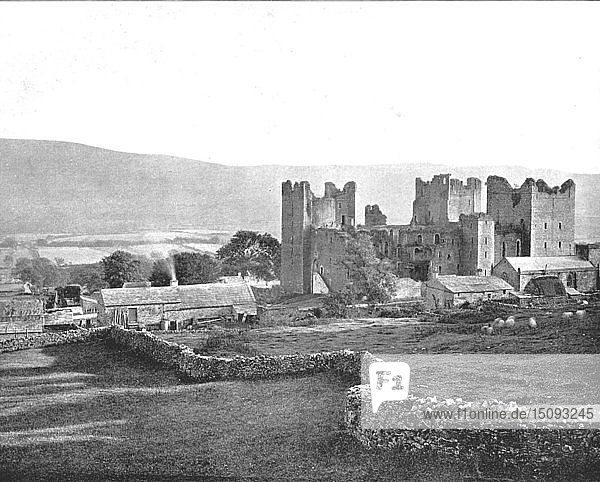 Bolton Castle  Wensleydale  North Yorkshire  1894. Schöpfer: Unbekannt.