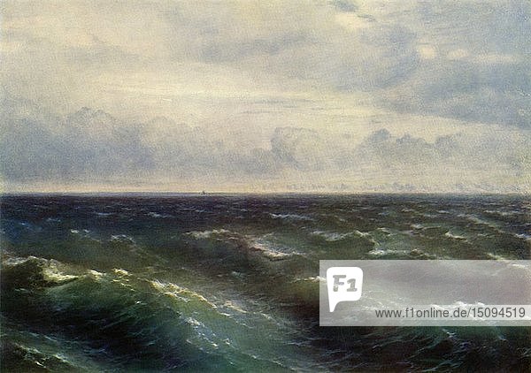 Das Schwarze Meer   1881  (1965). Schöpfer: Iwan Ajwazowski.
