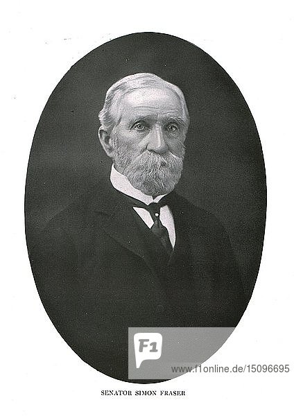 Senator Simon Fraser  1911. Creator: Unknown.
