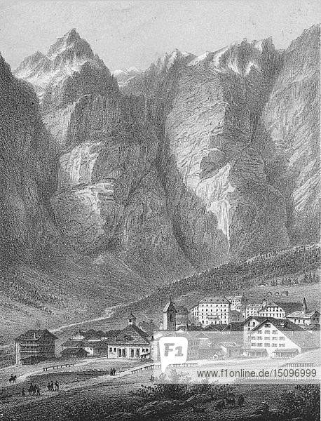 Louesch (Wallis)   19. Jahrhundert. Schöpfer: A Cuvillier.