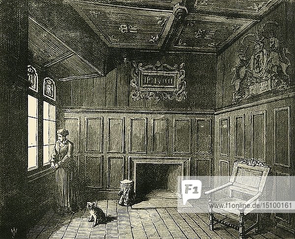 'The Room in Edinburgh Castle in Which James VI. Was Born'  1890. Creator: Unknown.