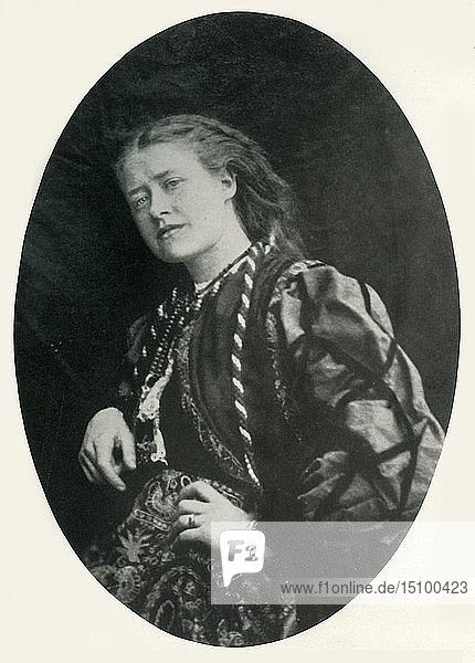 Ellen Terry  um 1863  (1948). Schöpfer: Lewis Carroll.