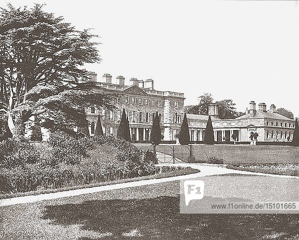 Carton House  Grafschaft Kildare  Irland  1894. Schöpfer: Unbekannt.