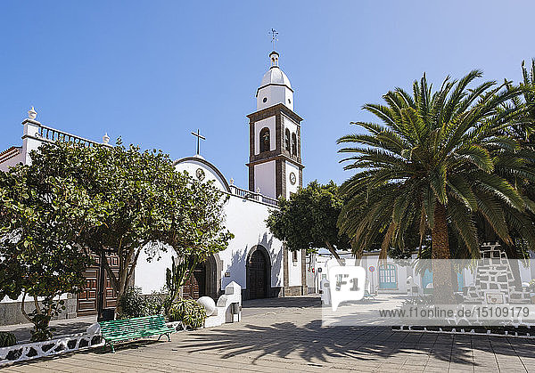 Spanien  Kanarische Inseln  Lanzarote  Lanzarote  Arrecife  Kirche San Gines