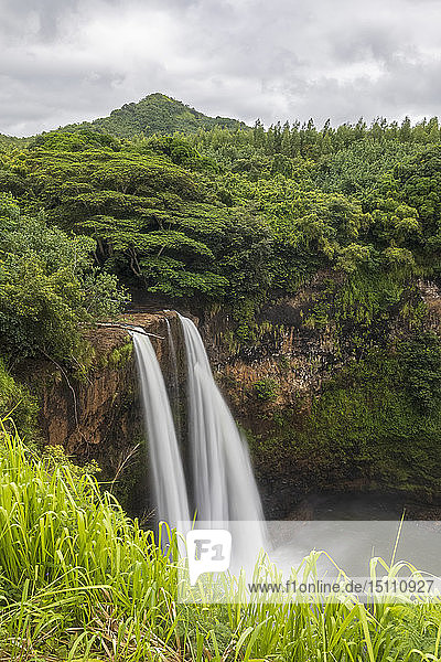 USA  Hawaii  Kauai  Wailua State Park  Wailua Falls