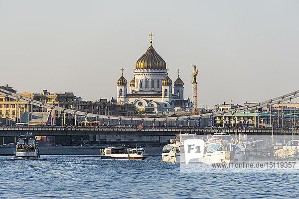 Russland  Moskau  Christ-Erlöser-Kathedrale