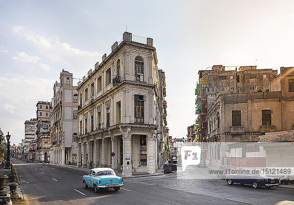 Stadtansicht von Centro Viejo  Havanna  Kuba