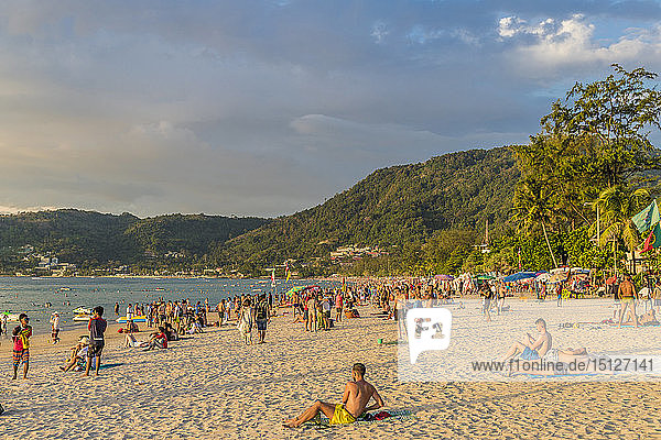Patong-Strand in Patong  Phuket  Thailand  Südostasien  Asien