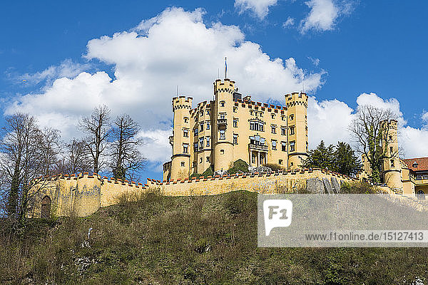 Schloss Hohenschwangau  Schwangau  Bayern  Deutschland  Europa