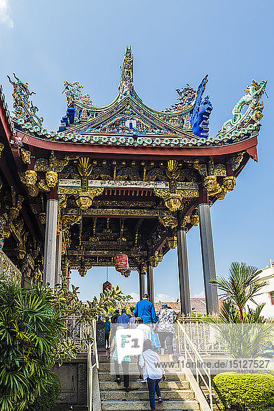 Der Khoo-Kongsi-Clan-Tempel  George Town  UNESCO-Weltkulturerbe  Insel Penang  Malaysia  Südostasien  Asien
