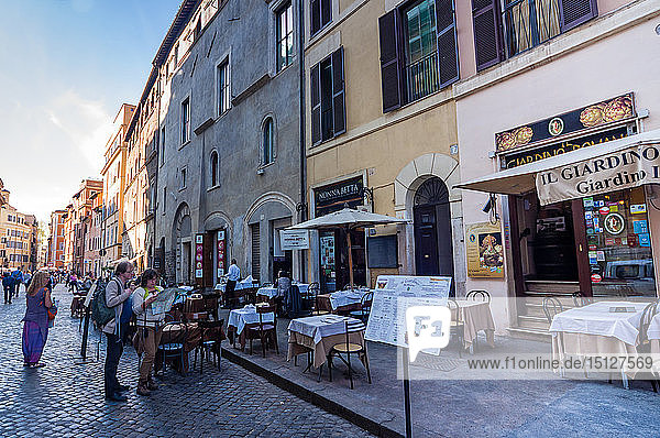 The Jewish Ghetto  Rome  Lazio  Italy  Europe
