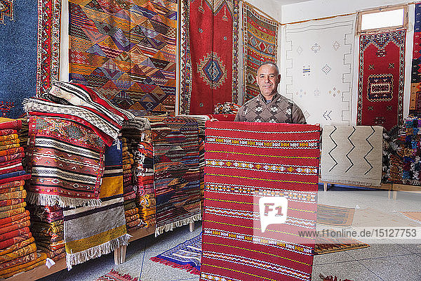 Carpet Shop  Agadir  Southern Morocco  Morocco  North Africa  Africa
