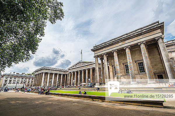The British Museum  Bloomsbury  London  England  Vereinigtes Königreich  Europa