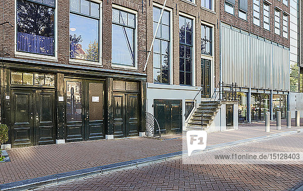 Anne Frank Haus und Museum in Amsterdam  Nordholland  Niederlande  Europa