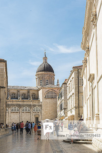 Kathedrale von Dubrovnik  UNESCO-Weltkulturerbe  Dubrovnik  Kroatien  Europa