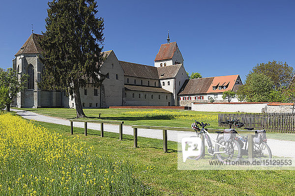 St. Maria and Markus Cathedral  Mittelzell  UNESCO World Heritage Site  Reichenau Island  Lake Constance  Baden-Wurttemberg  Germany  Europe