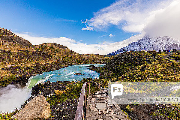 Beautiful Scenery in Torres del Paine National Park Patagonia Chile South America