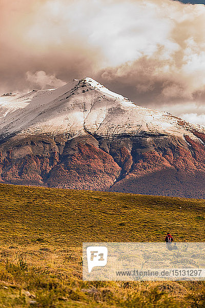 Wunderschöne Landschaft im Torres del Paine National Park  Patagonien  Chile  Südamerika