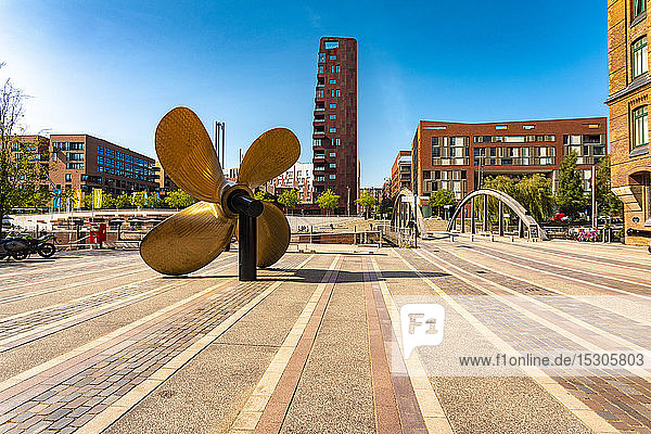 Installation in front of Hamburg Maritime Museum Hamburg Germany