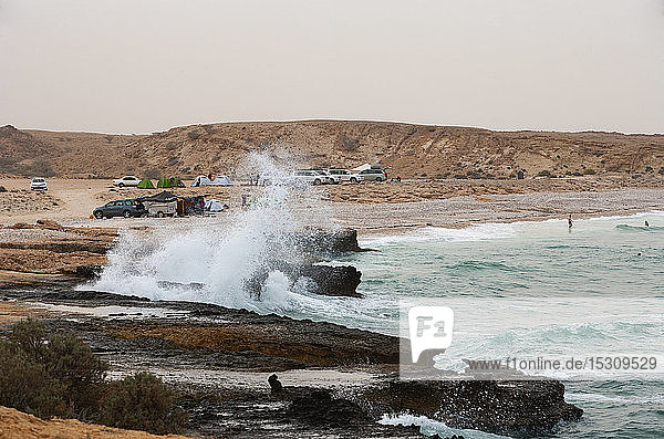 Strand bei Sur Golf von Oman Oman