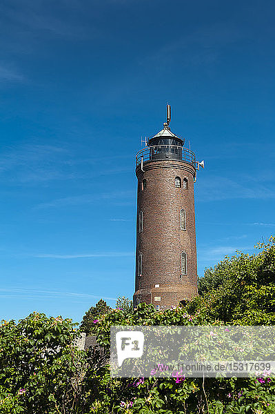 Deutschland Schleswig-Holstein Sankt Peter-Ording Leuchtturm in Sankt Peter-Böhl