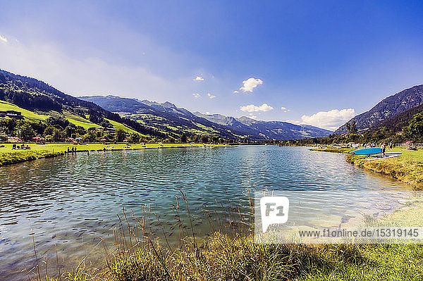 Austria  Salzburg State  Bad Gastein  Bathing lake