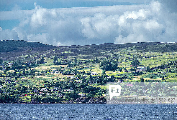 Europa  Großbritannien  Schottland  Hebriden  Isle of Skye  Küstenlandschaft der Halbinsel Sleat (Ardvasar)