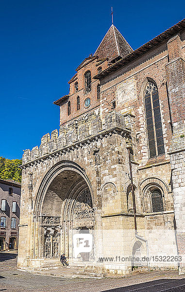 Frankreich  Tarn-et-Garonne  Abtei Saint Pierre de Moissac (Jakobsweg) (UNESCO-Welterbe)  Tor