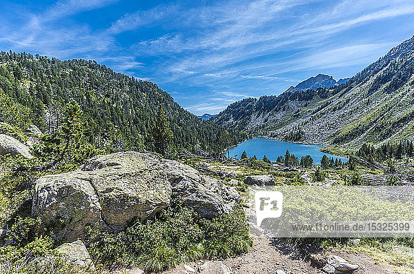 Frankreich  Hautes-Pyrenees  Haute Vallee d'Aure  Nationales Naturschutzgebiet Neouvielle  Lac des Laquettes