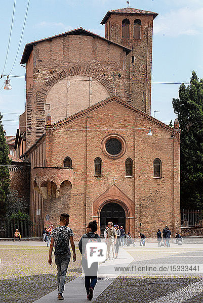 Europa  Italien  Emilia-Romagna  Bologna  Kirche Sankt Stephan  Heiliges Kruzifix