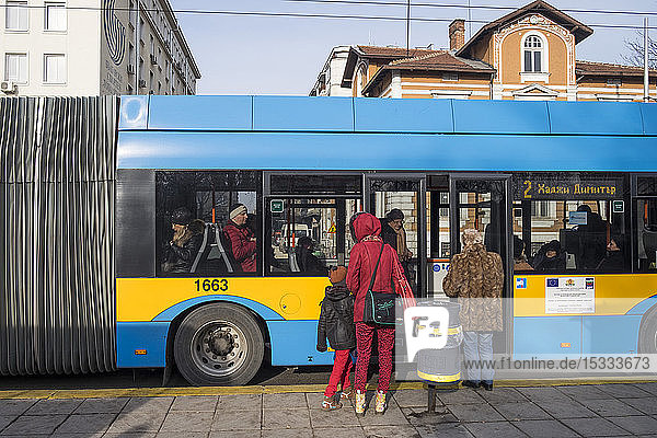 Bulgaria  Sofia  bus station
