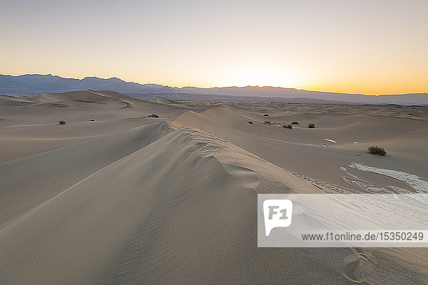 Mesquite Flat Sanddünen im Death Valley National Park  Kalifornien  Vereinigte Staaten von Amerika  Nordamerika