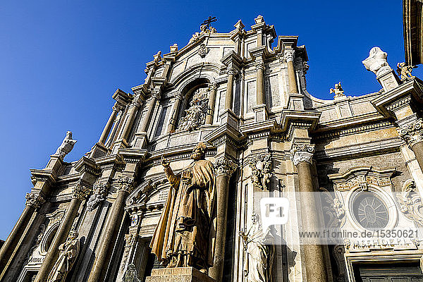 Basilika-Kathedrale Santa Agata  Catania  Sizilien  Italien  Europa
