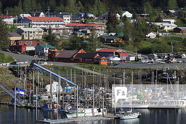 Hafen für kleine Boote  Haines  Lynn Canal  Alaska  Vereinigte Staaten von Amerika  Nordamerika
