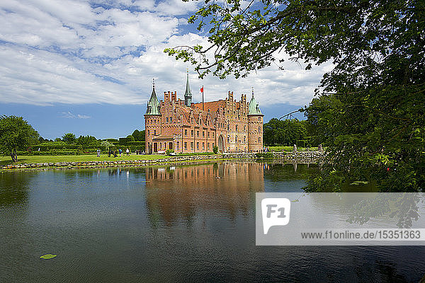 Schloss Egeskov (Egeskov Slot)  Fünen  Dänemark  Europa